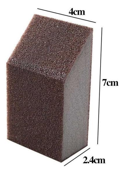 Imagem de Kit 2 Esponjas Japonesa Carborundum Afia Faca Tira Crosta