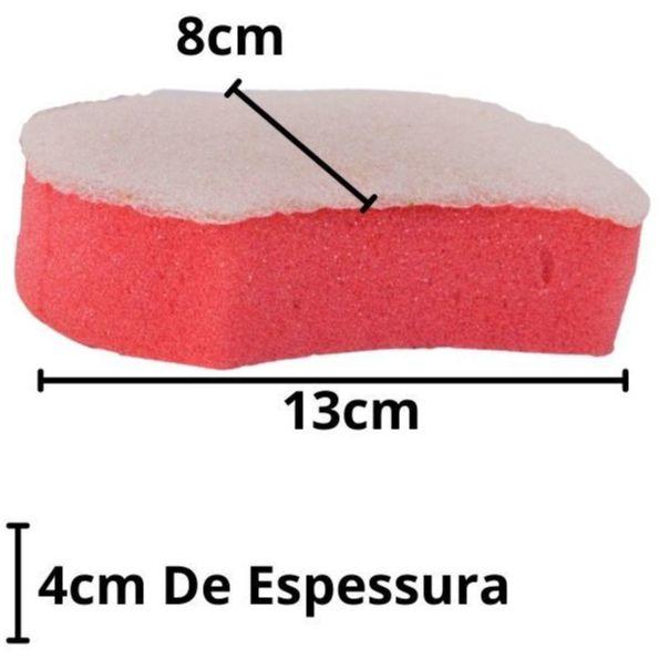 Imagem de Kit 2 esponjas macias esfoliante para banho macia