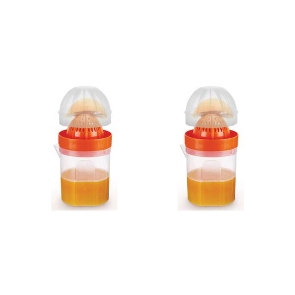 Imagem de Kit 2 Espremedores De Laranja Portátil 510ml C/Tampa-Nitron