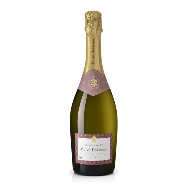 Imagem de Kit 2 Espumantes Veuve Devienne Demi Sec Branco França 750ml