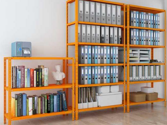 Kit 2 Estante Aço Leve 5 Prateleiras 10071 - W3 Imagem de Kit 2 Estante Aço Leve 5 Prateleiras 10071