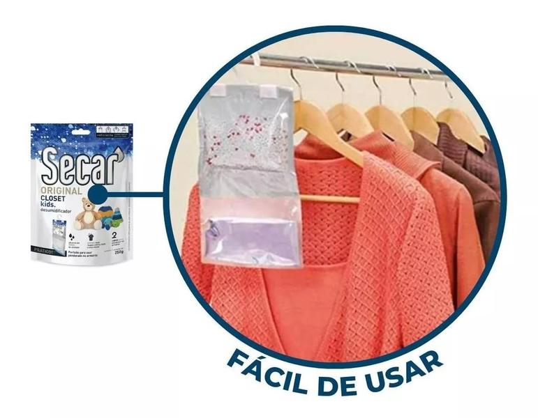 Imagem de Kit 2 Evita Mofo Secar 250g 3 Fragrâncias Diferentes