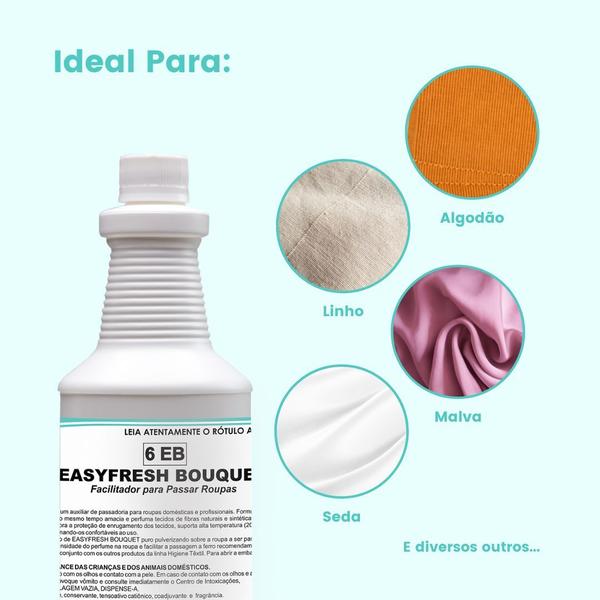 Imagem de Kit 2 Facilitadores Para Passar Roupas Easyfresh Bouquet 1 L