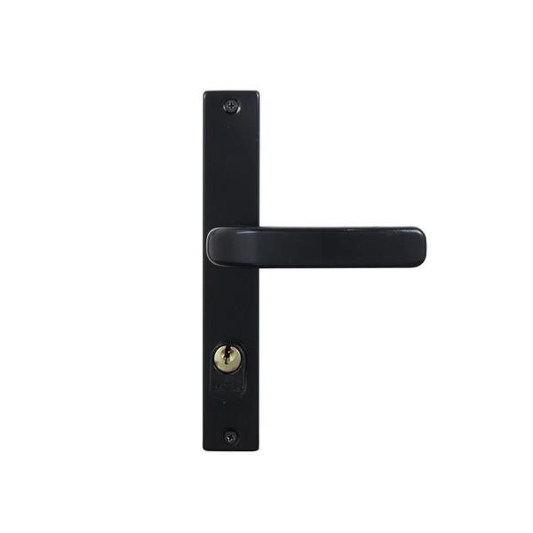 Kit 2 Fechadura Serralheiro Alavanca Externo Preto MGM 2,1cm Imagem de Kit 2 Fechadura Serralheiro Alavanca Externo Preto MGM 2,1cm