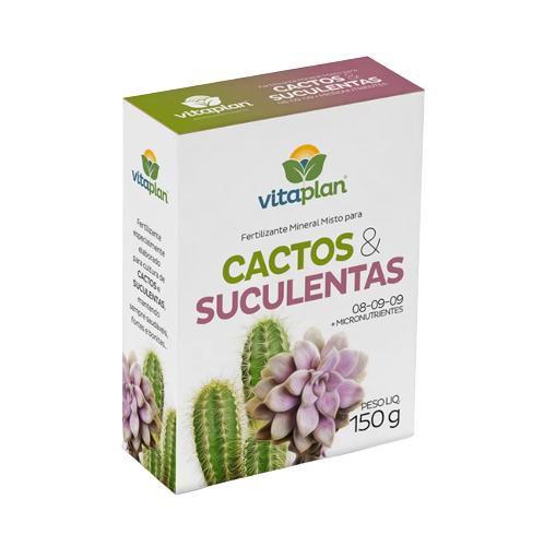 Imagem de Kit 2 Fertilizante Mineral Cactos E Suculentas 150g Nutriplan