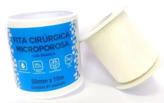 Imagem de Kit 2 Fita Microporosa Cirúrgica Hipoalérgica 50mm x 10m - Ciex