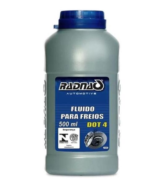 Imagem de Kit 2 fluido para freio dot4 500ml radnaq