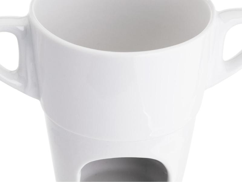 Imagem de Kit 2 Fondue Individual De Porcelana 250 Ml