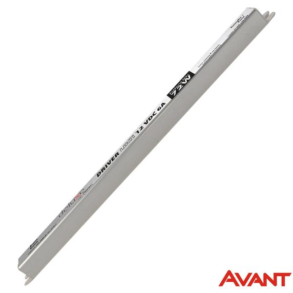 Kit 2 Fonte Driver Slim 12v 72w 6a Fita Led Perfil Led Bivolt - Avant Imagem de Kit 2 Fonte Driver Slim 12v 72w 6a Fita Led Perfil Led Bivolt