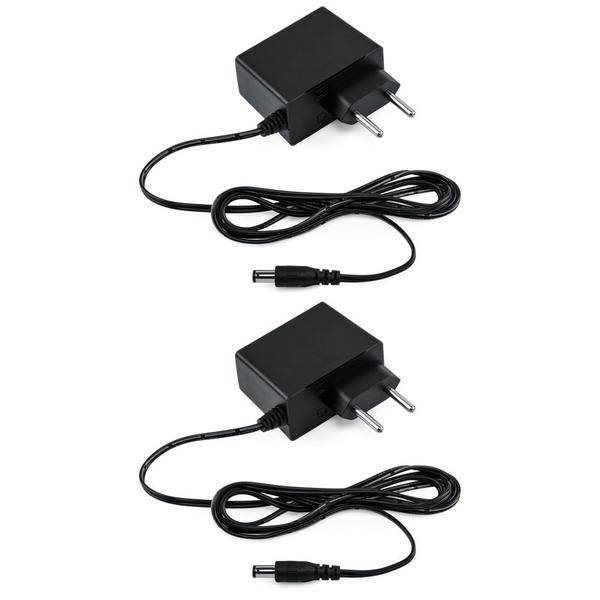 Imagem de Kit 2 Fontes de Alimentação 12V 1A AC/DC EF 1201 L Intelbras