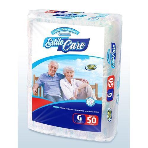 Imagem de KIT 2 FRALDAS GERIÁTRICAS P/ ADULTO+ G/50 = 100un