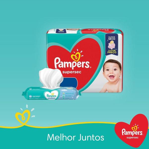 Imagem de Kit 2 Fraldas Pampers Supersec G 26 Unidades