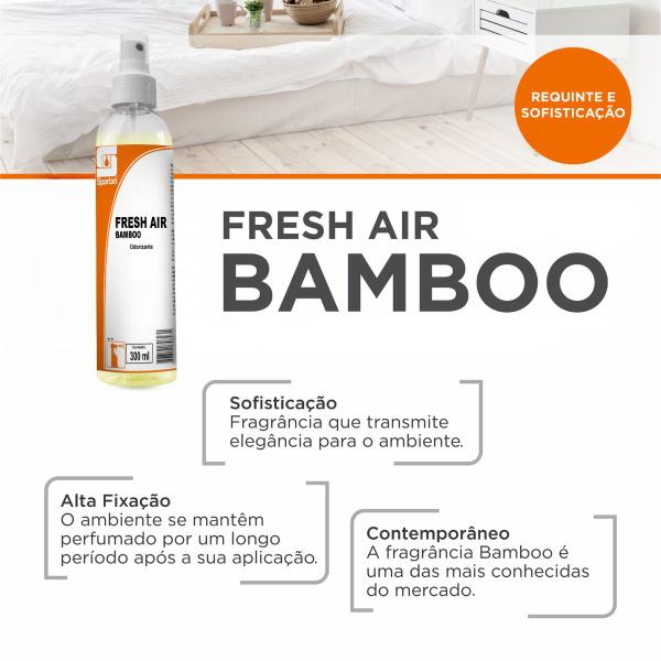 Imagem de Kit 2 Fresh Air Bamboo 300ml Odorizador Aromatizante Spartan