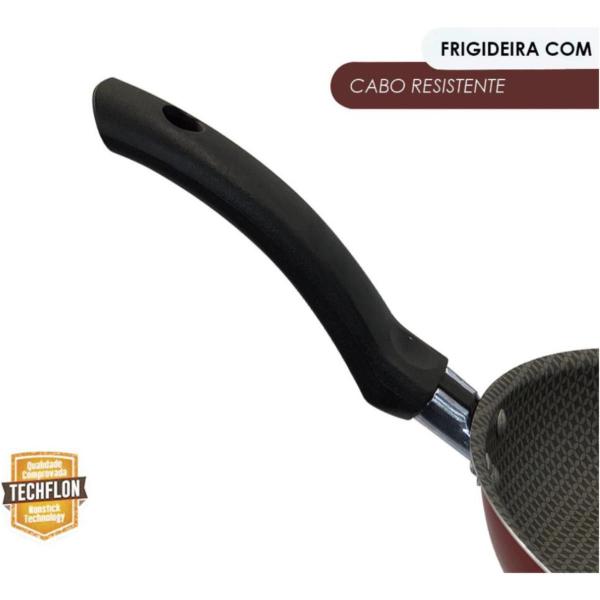 Kit 2 Frigideira Antiaderente Enjoy Frigideira Francesa 18cm 22cm Com Espátula Para Fritar Bife Ovos Omelete Não Gruda - Alegrete Imagem de Kit 2 Frigideira Antiaderente Enjoy Frigideira Francesa 18cm 22cm Com Espátula Para Fritar Bife Ovos Omelete Não Gruda
