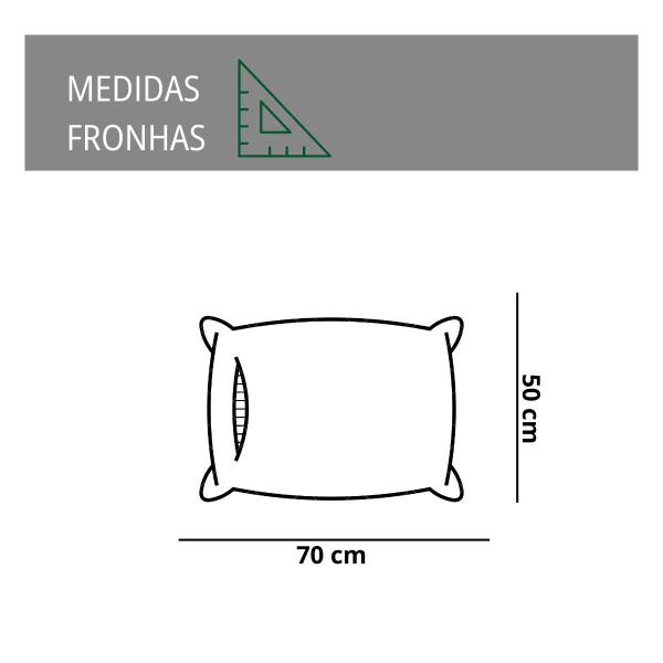 Imagem de Kit 2 Fronhas De Malha 100% Algodão - Macia 50x70