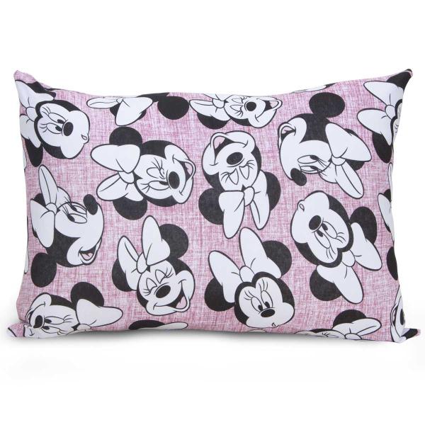 Imagem de Kit 2 Fronhas Minnie Mouse Infantil Meninos 48cm x 68cm Portallar