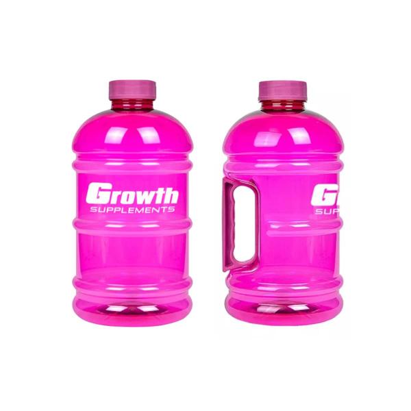 Imagem de Kit 2 Galão Água Academia Garrafa 2 Litros Rosa Growth Supplements