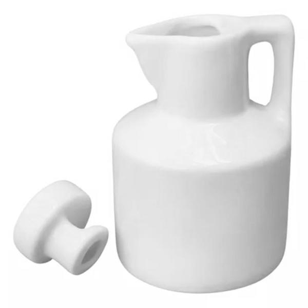 Imagem de Kit 2 Galheteiro 100 ml Azeite Vinagre e Bandeja Porcelana