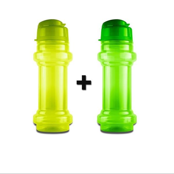 Imagem de Kit 2 garrafas de água fitnes treino