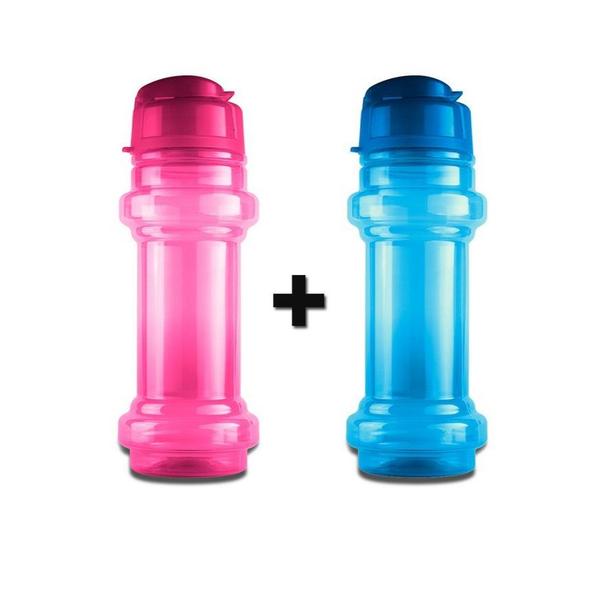 Imagem de Kit 2 garrafas de água fitnes treino