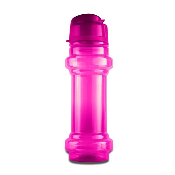Imagem de Kit 2 garrafas de água plástico durável
