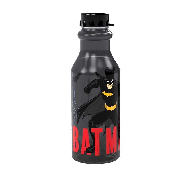 Imagem de Kit 2 Garrafas Retrô Infantil Batman 500ml Tampa de Rosca