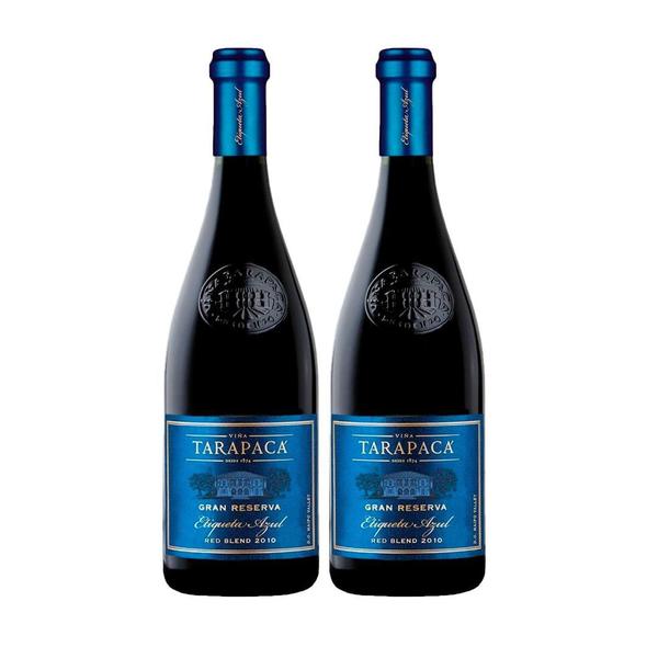 Imagem de Kit 2 Garrafas Vinho Gran Reserva Tarapaca Etiqueta ul