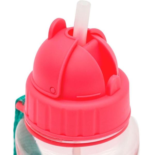 Imagem de Kit 2 Garrafinhas Infantil 400 Ml Buba 2 Canudos Extra