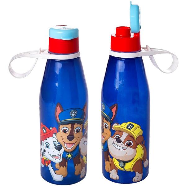 Kit 2 Garrafinhas Patrulha Canina Abra Fácil 530ml Original - Plasútil Imagem de Kit 2 Garrafinhas Patrulha Canina Abra Fácil 530ml Original