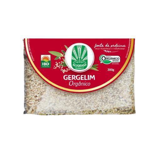 Kit 2 Gergelim Branco Orgânico Alvorada 200G Imagem de Kit 2 Gergelim Branco Orgânico Alvorada 200G