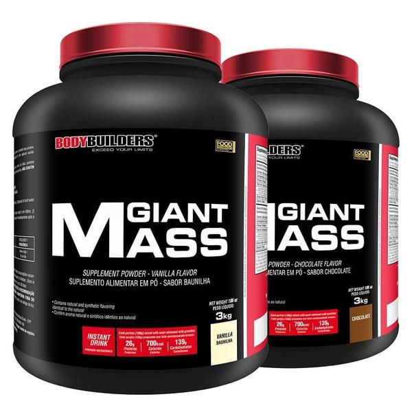 Imagem de Kit 2 Giant Mass 3Kg