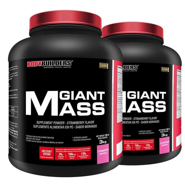 Imagem de Kit 2 Giant Mass 3Kg