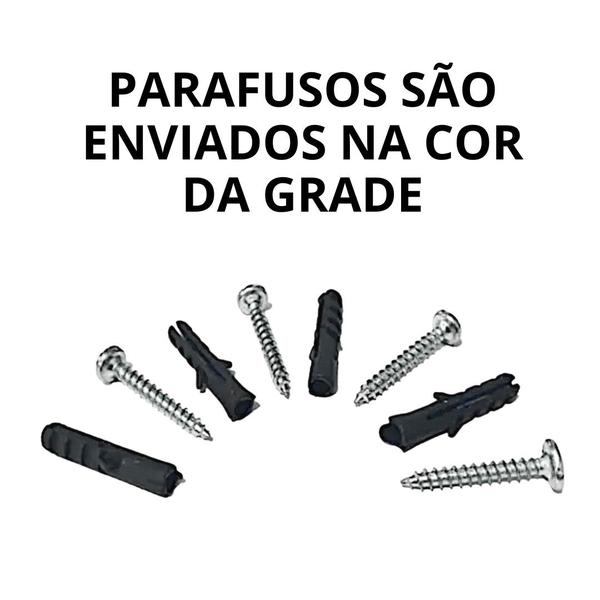 Imagem de Kit 2 Grades de Ventilação Alumínio Itc 20x20cm