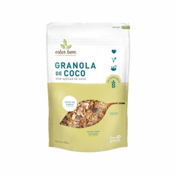 Imagem de Kit 2 Granola Coco Com Açúcar Coco S/Glúten Estar Bem 250G