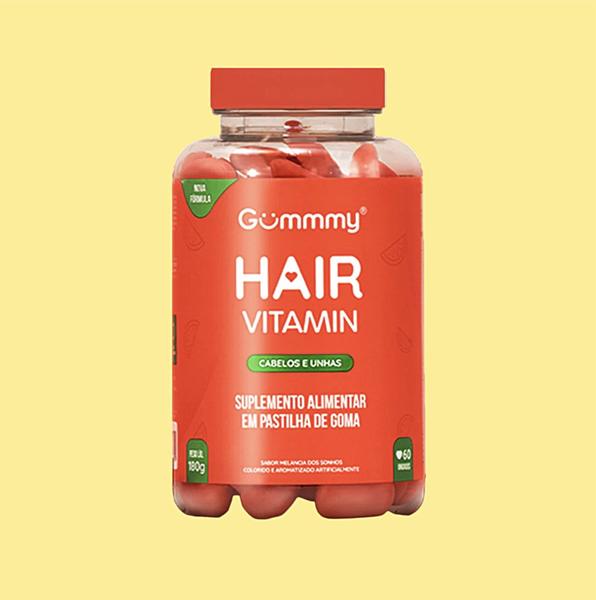 Imagem de Kit 2 Gummmy Hair Vitamin Cabelos/unhas 60 Goma Melancia.