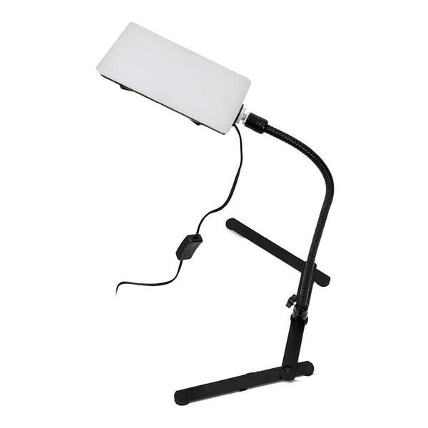 Imagem de Kit 2 Iluminadores Led 20W + Tripé Regulável 50Cm