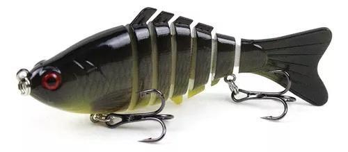Kit 2 Isca Pesca Artificial Superficíe Meia Água Articulada 10Cm Traíra Lambari Tucunaré Dourado - Cmik Imagem de Kit 2 Isca Pesca Artificial Superficíe Meia Água Articulada 10Cm Traíra Lambari Tucunaré Dourado