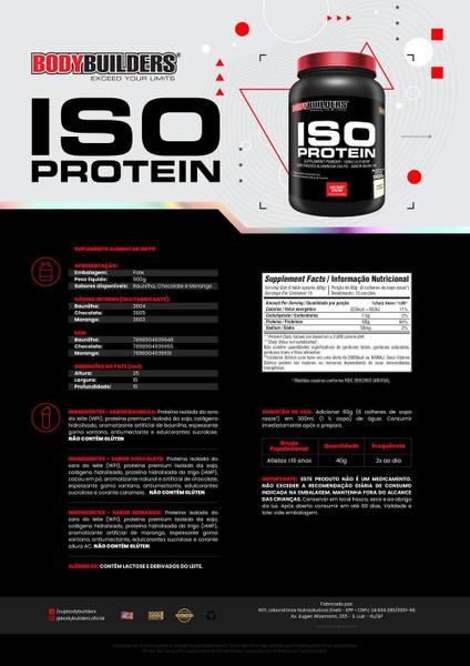 Imagem de Kit 2 Iso Protein 900G+ 2 Bcaa 4,5 100G+ 2 Power