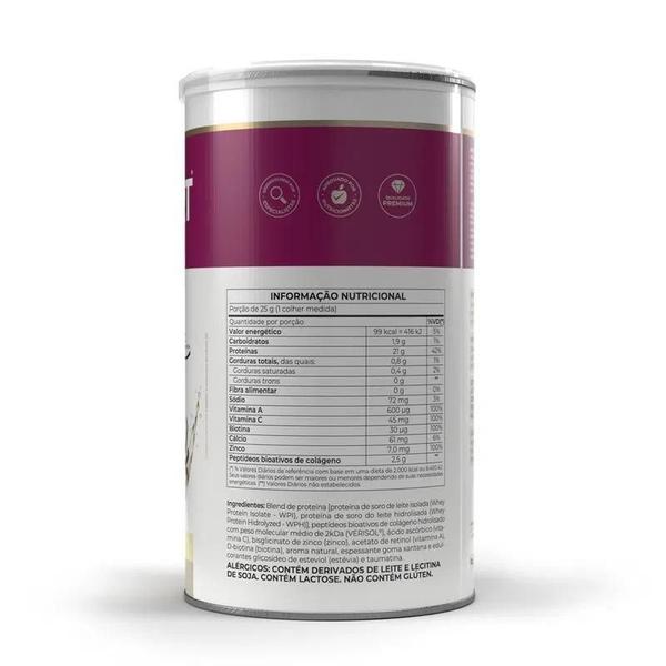 Imagem de Kit 2 Isofort Beauty Whey Protein Baunilha Vitafor 450G