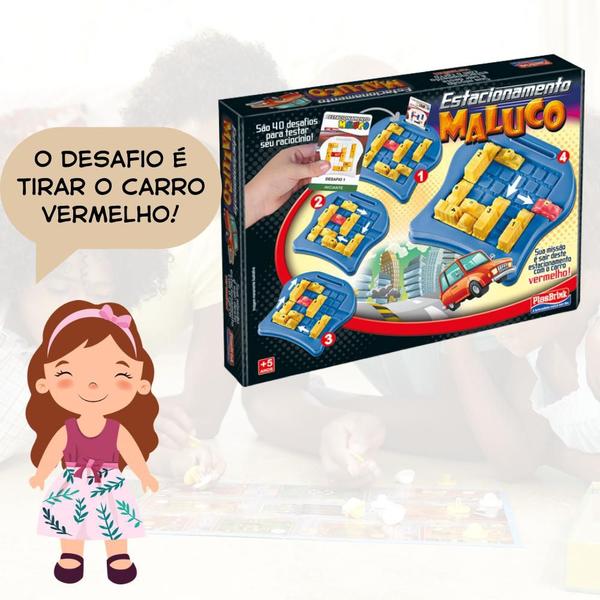 Imagem de Kit 2 Jogos Tabuleiro Racicionio Educativos Familia Didático