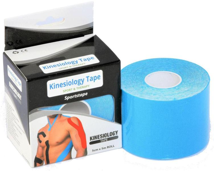 Imagem de Kit 2 Kinesio Tape Bandagem Adesiva Funcional 5Cm X 5M