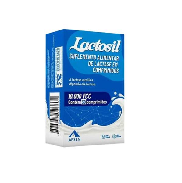 Imagem de Kit 2 Lactosil Enzima Lactase 10.000 Fcc 30 Cpr  Apsen