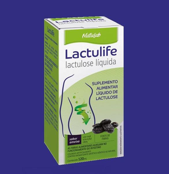 Imagem de Kit 2 Lactulife Solução Oral Sabor Ameixa 120ml - Natulab