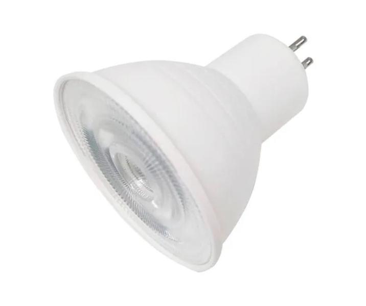 Imagem de Kit 2 Lampada LED MR16 7w  Dimerizavel 2700k Branca Morna