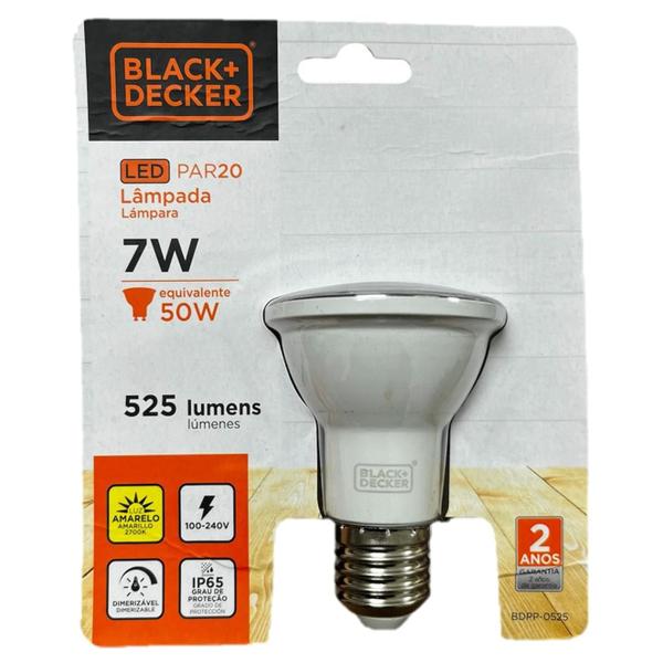 Imagem de Kit 2 Lampada Led Par20 7w Dimerizavel Branco Quente 2700K