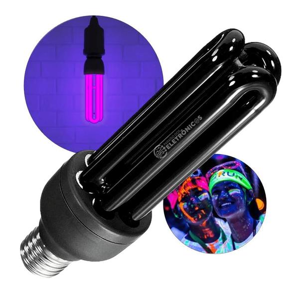 Imagem de Kit 2 Lâmpadas 36w Ultravioleta Neon Decoração De Festas Ideal Para Festas Shows Balada LP002