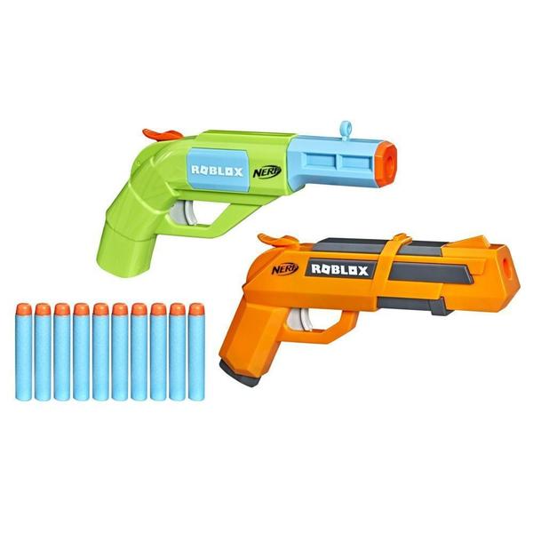 Imagem de Kit 2 Lançadores Nerf Roblox  Jailbreak Armory Hasbro - F248