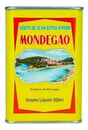 Imagem de Kit 2 Latas Azeite Português Mondegão 500ml Extra Virgem