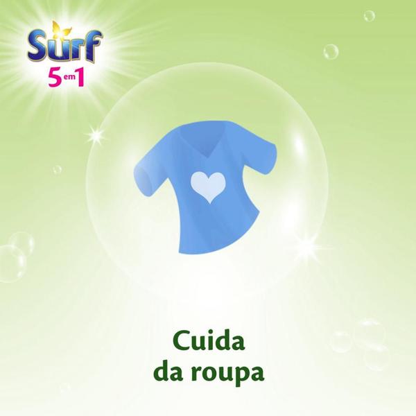 Kit 2 Lava-Roupas Líquido Surf 5 em 1 Cuidado do Coco 3L Imagem de Kit 2 Lava-Roupas Líquido Surf 5 em 1 Cuidado do Coco 3L