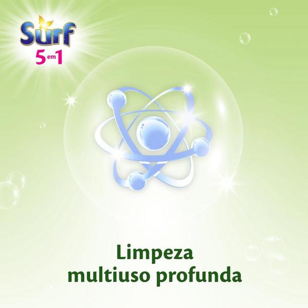 Kit 2 Lava-Roupas Líquido Surf 5 em 1 Cuidado do Coco 3L Imagem de Kit 2 Lava-Roupas Líquido Surf 5 em 1 Cuidado do Coco 3L